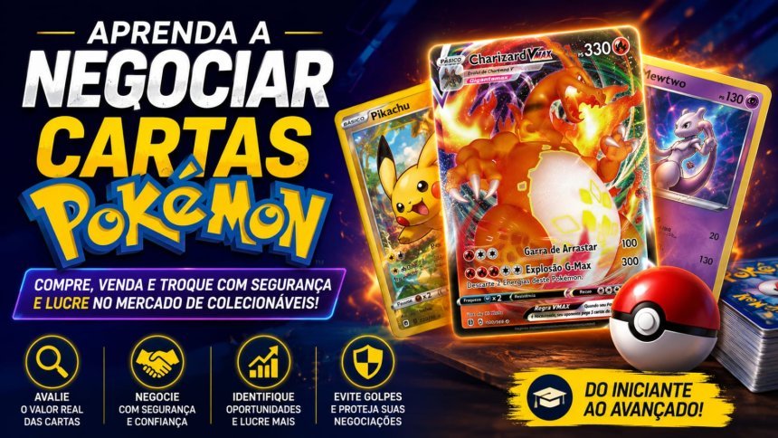 Suas Cartas Pokémon Podem Valer Mais do Que Você Imagina: Aprenda a Negociar